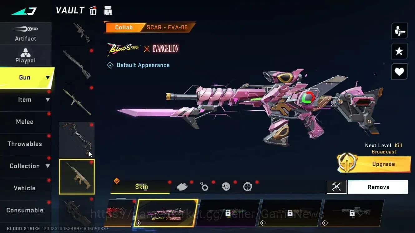 Blood Strike Accounts ASIA|11 ULTRA[ZERO,LUCIAN,VAL,VOLT,P90 Lv3,Galil l image 16
