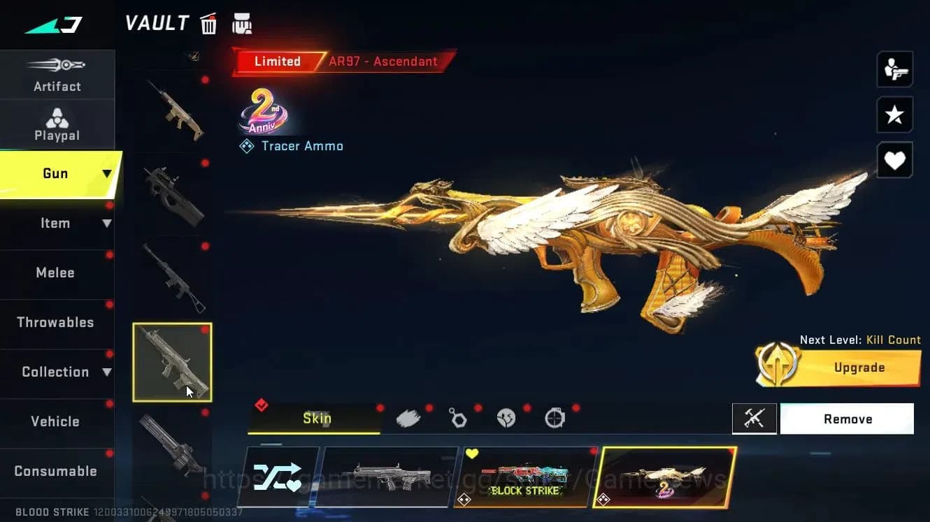 Blood Strike Accounts ASIA|11 ULTRA[ZERO,LUCIAN,VAL,VOLT,P90 Lv3,Galil l image 18