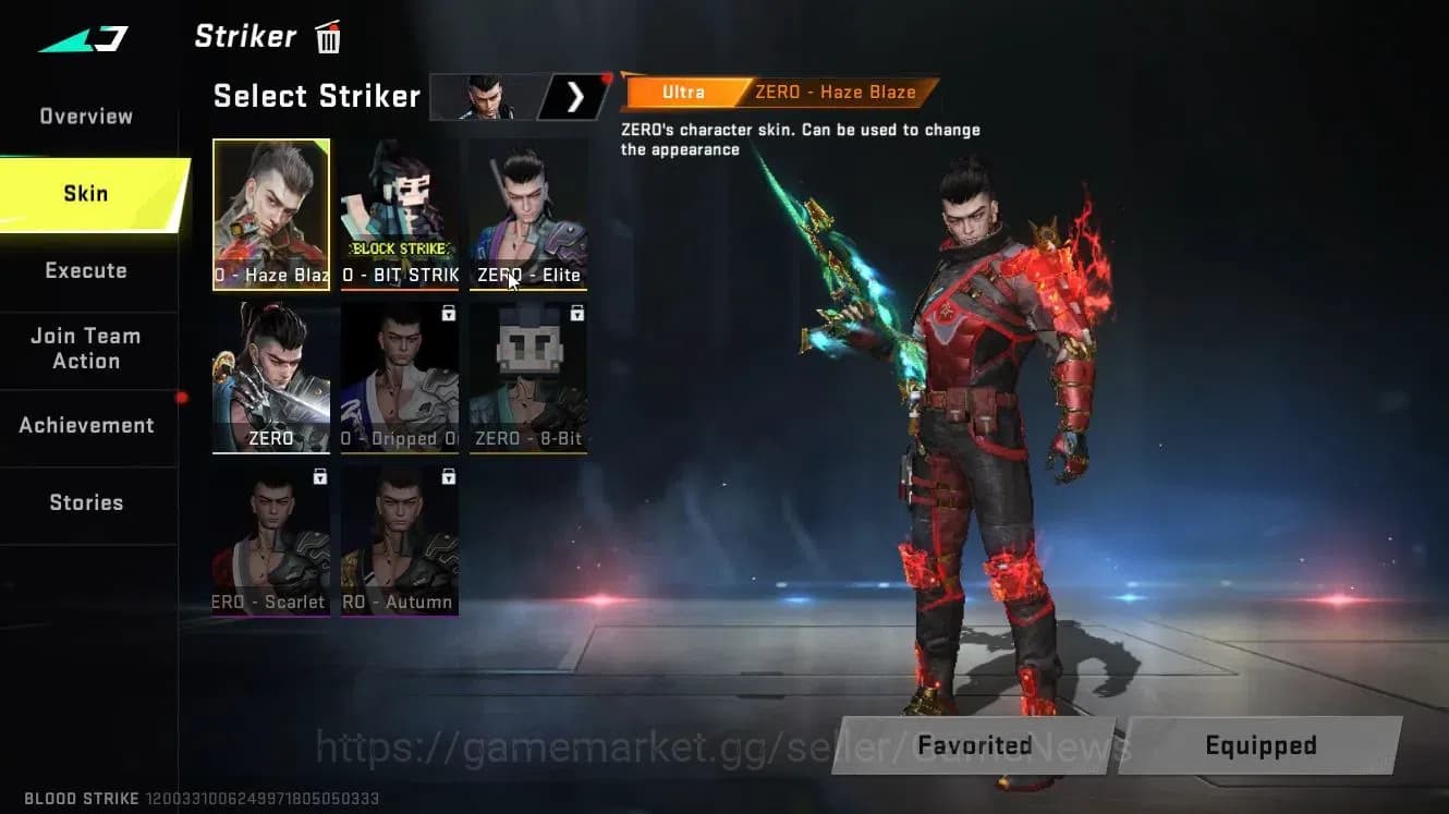 Blood Strike Accounts ASIA|11 ULTRA[ZERO,LUCIAN,VAL,VOLT,P90 Lv3,Galil l image 3