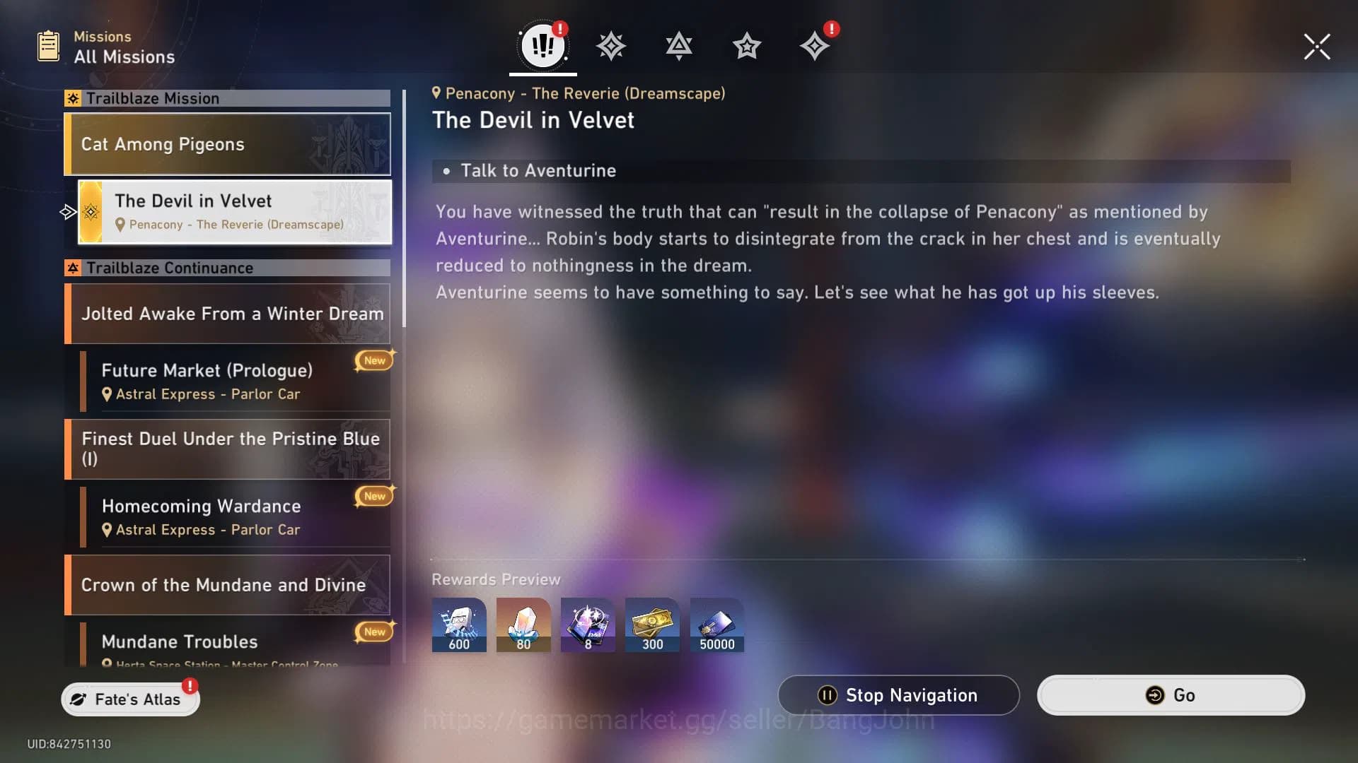 Honkai Star Rail Accounts ASIA | TL 55 | 5 LIMIT | SILVER WOLF999 E1 SIGN | image 6