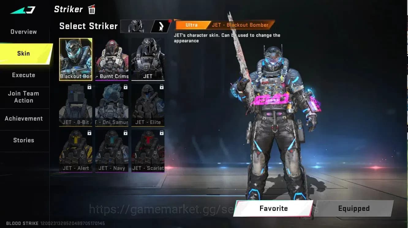 Blood Strike Accounts ASIA|6 ETERNAL[ZERO-Odashadow,AK47 Lv5,M700 Lv3,QB image 8