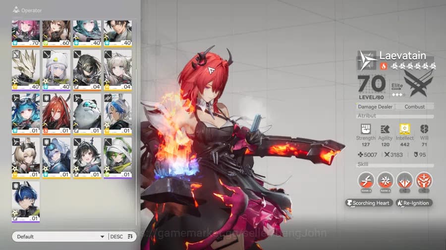 Arknights: Endfield Accounts ASIA | Level 52 | 3 Limit+1 Sign | Laevatain Sign, image 3