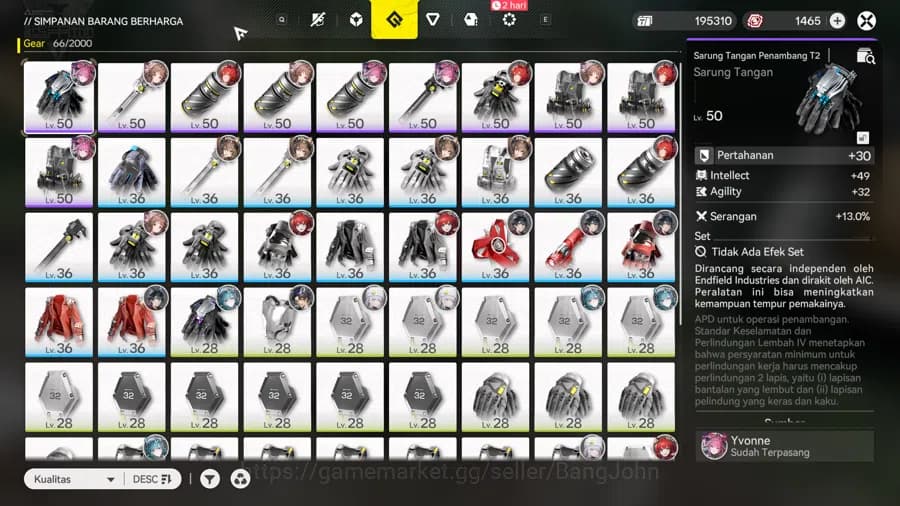Arknights: Endfield Accounts ASIA | Level 52 | 3 Limit+1 Sign | Laevatain Sign, image 6