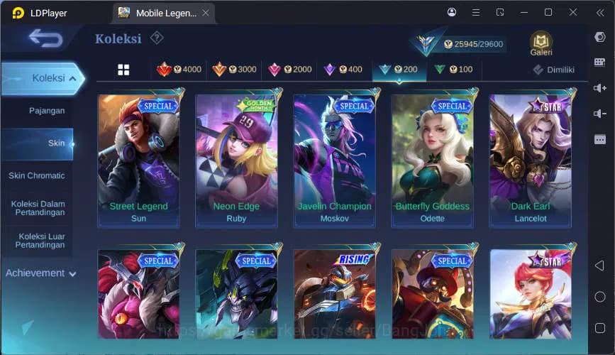 Mobile Legends: Bang Bang Accounts Global|Hero 64|Skin 120|CC Natalia,Champ Joy,VLTN image 10