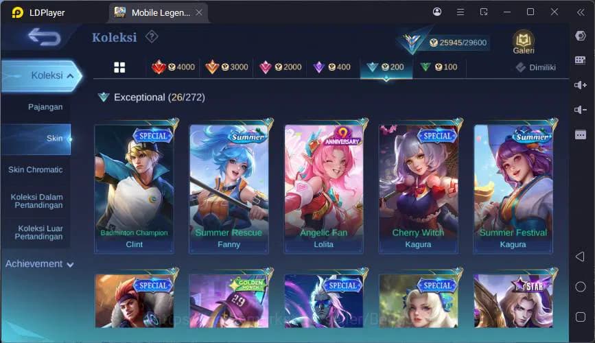 Mobile Legends: Bang Bang Accounts Global|Hero 64|Skin 120|CC Natalia,Champ Joy,VLTN image 11