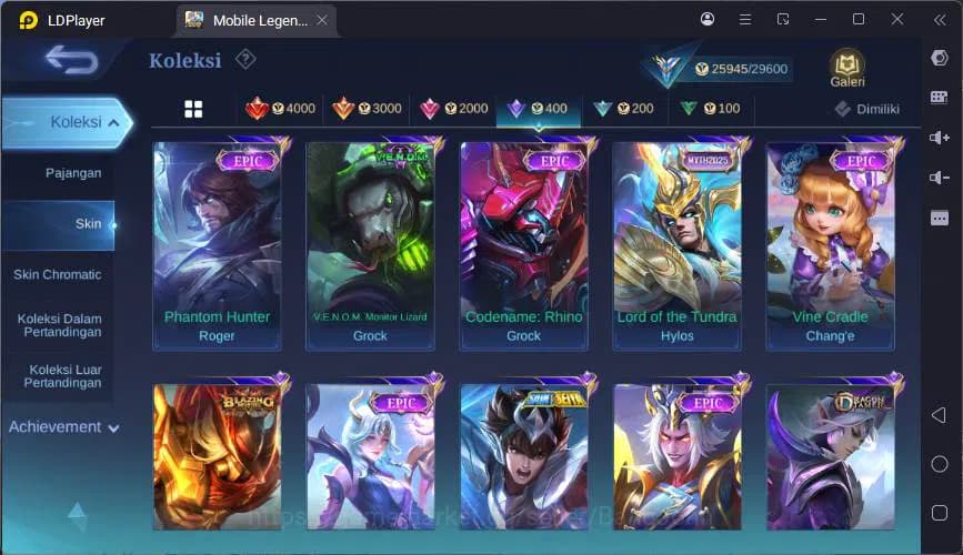 Mobile Legends: Bang Bang Accounts Global|Hero 64|Skin 120|CC Natalia,Champ Joy,VLTN image 14