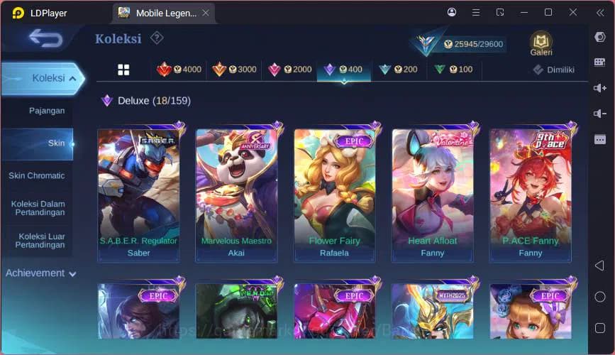 Mobile Legends: Bang Bang Accounts Global|Hero 64|Skin 120|CC Natalia,Champ Joy,VLTN image 15