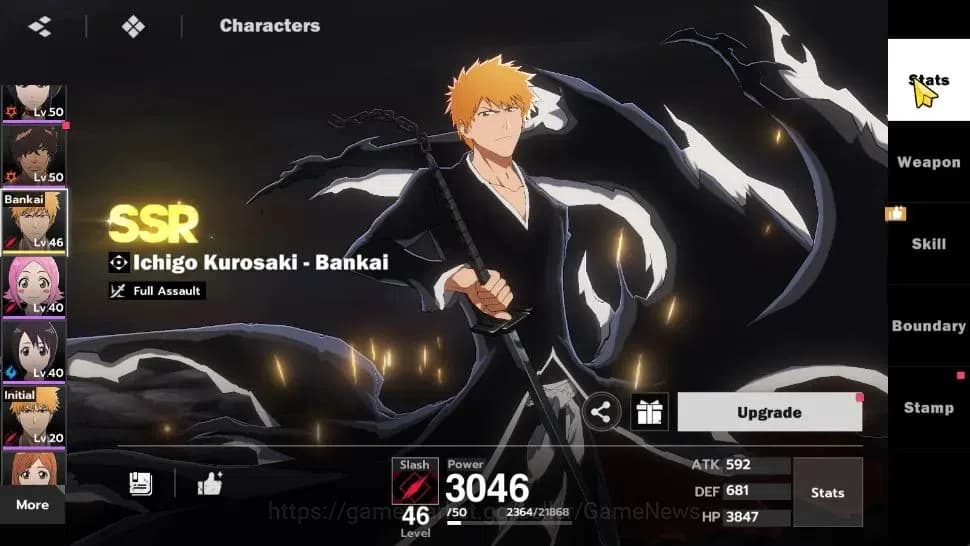 BLEACH: Soul Resonance Accounts NuverseSEA Starter LV 48|5 SSR [(Soi FonB1, Yoruic image 13