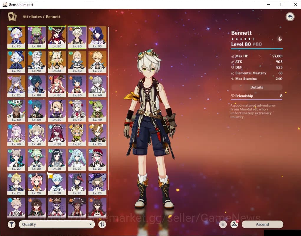 Genshin Impact Accounts ASIA|AR 55|5 Limited+6(*5Weapon)|Neuvillete+Sign,C image 14