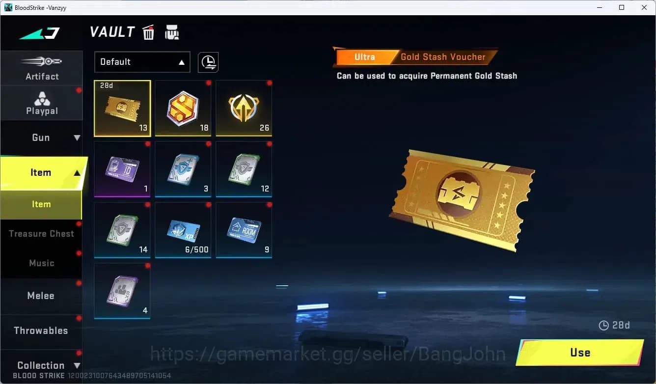 Blood Strike Accounts ASIA | Collab M700-Thunder Gun AOT | 7 Legendary S image 15