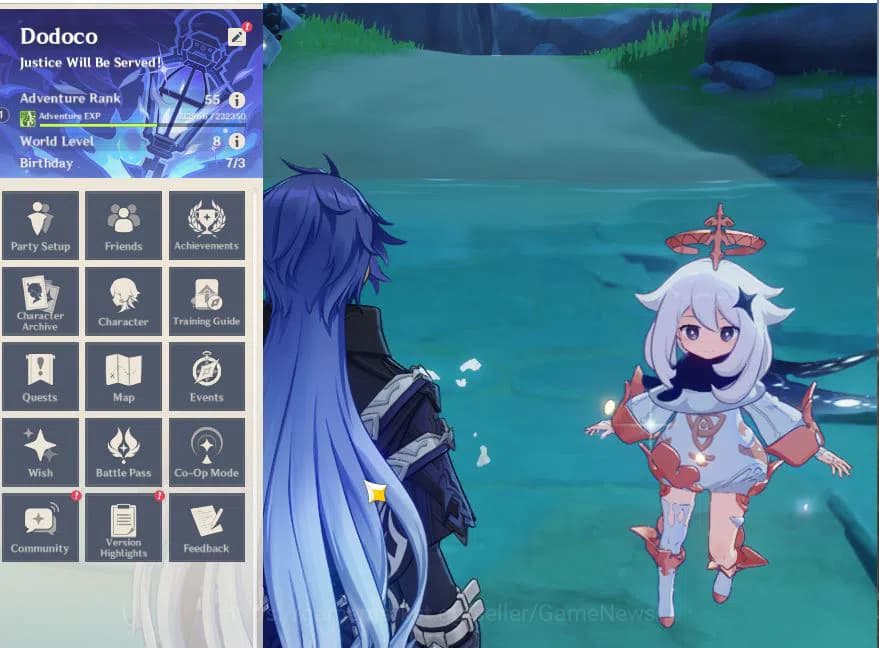 Genshin Impact Accounts Asia|AR55|2 Limited +4(*5WEP)|[FlinsC1+sign,Furina image 1