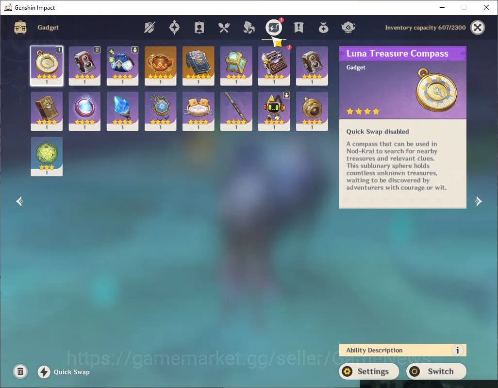 Genshin Impact Accounts Asia|AR55|2 Limited +4(*5WEP)|[FlinsC1+sign,Furina image 10