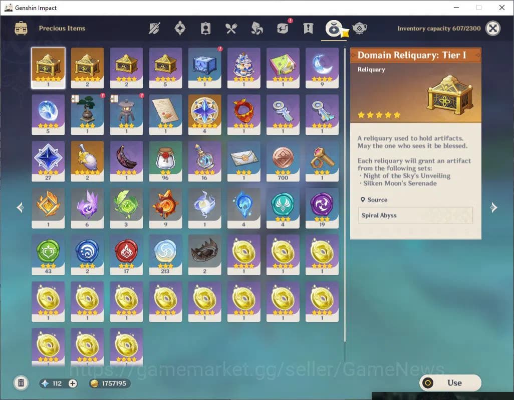 Genshin Impact Accounts Asia|AR55|2 Limited +4(*5WEP)|[FlinsC1+sign,Furina image 11