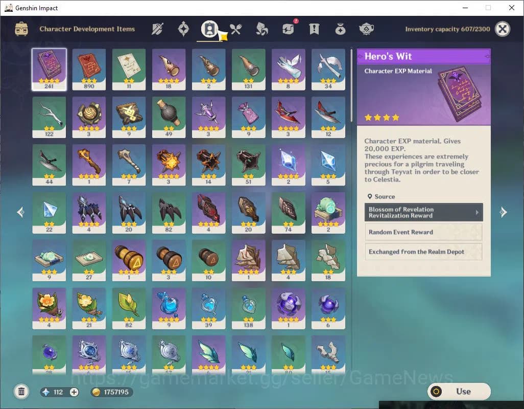 Genshin Impact Accounts Asia|AR55|2 Limited +4(*5WEP)|[FlinsC1+sign,Furina image 8