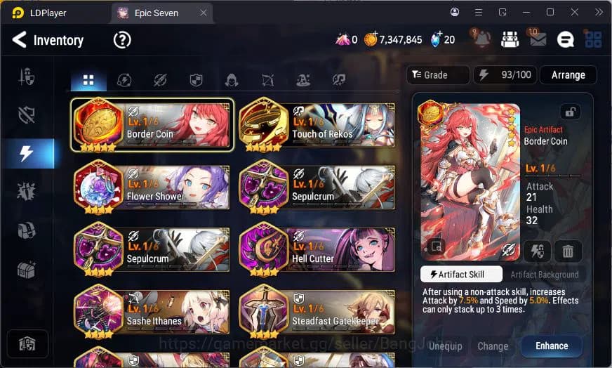 Epic Seven Accounts Global Unverif | 1 ML | Tieria | Judge Kise | Vic image 8