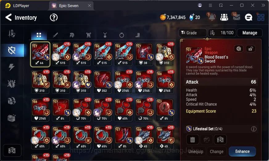 Epic Seven Accounts Global Unverif | 1 ML | Tieria | Judge Kise | Vic image 9