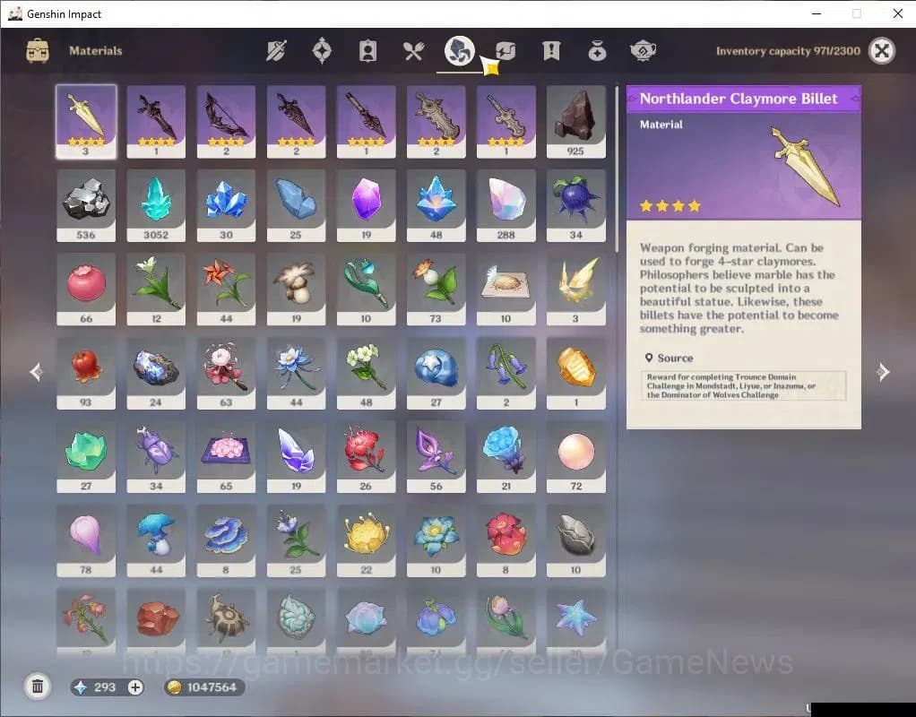 Genshin Impact Accounts ASIA|AR 59|Prime Flins|16 Limited+7(*5Weapon)|(Yae image 10