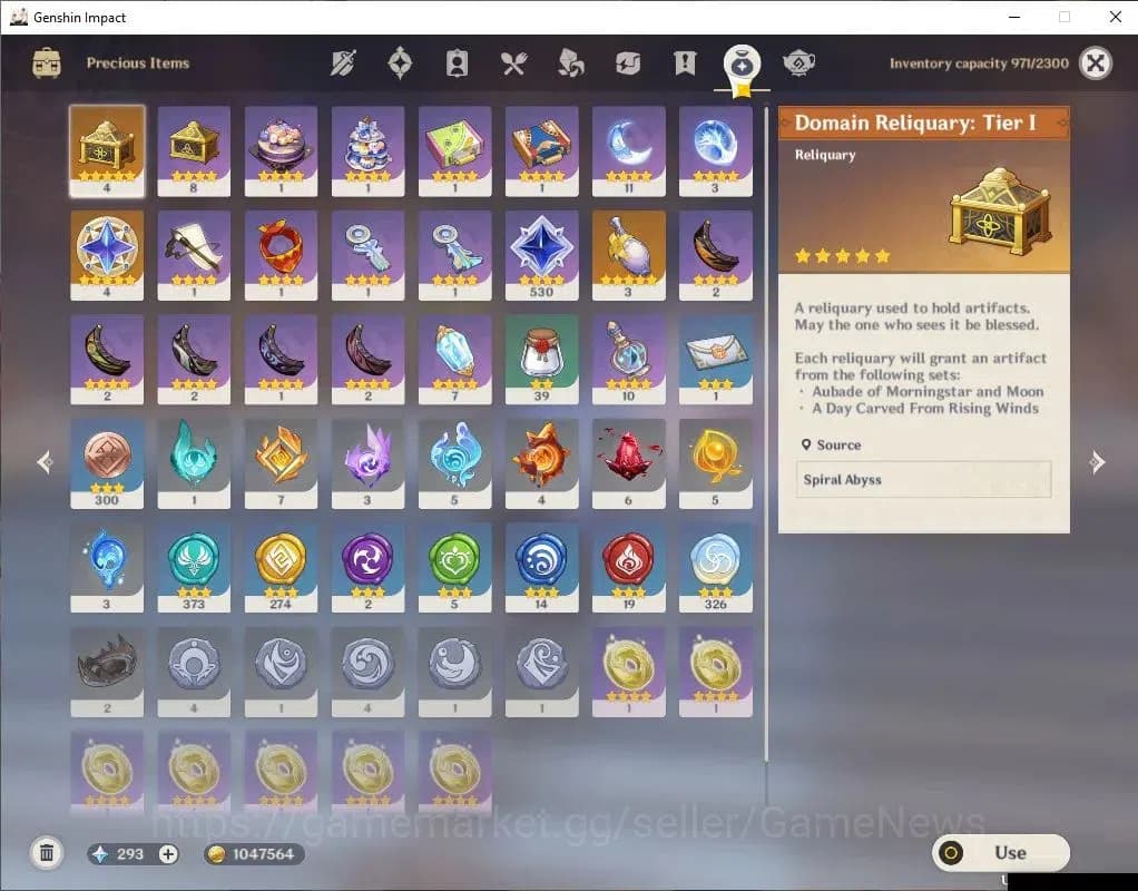 Genshin Impact Accounts ASIA|AR 59|Prime Flins|16 Limited+7(*5Weapon)|(Yae image 12