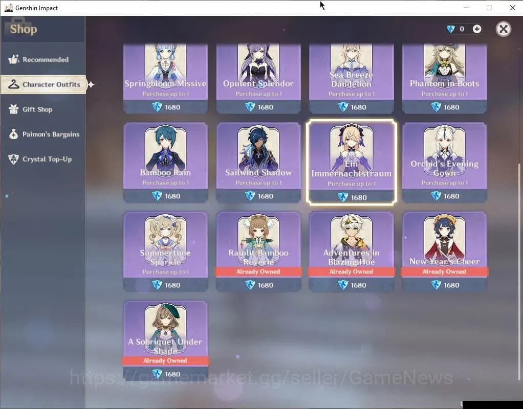 Genshin Impact Accounts ASIA|AR 59|Prime Flins|16 Limited+7(*5Weapon)|(Yae image 6