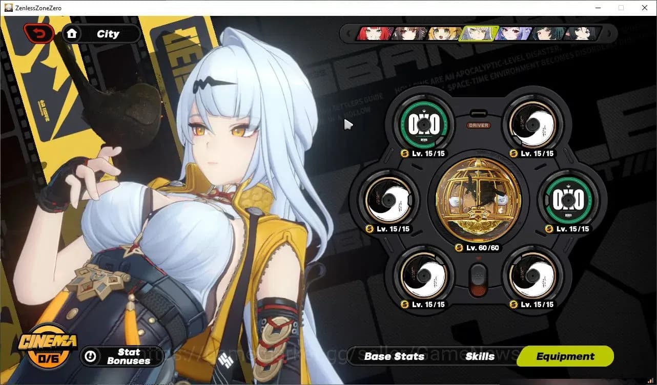 Zenless Zone Zero Accounts ASIA|END GAME|Free HSR|17 LMT 3VH+3 PREM[(Ye Shung image 16