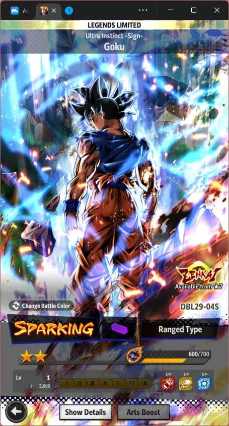 Dragon Ball Legends Accounts LVL 146|Total Power 41 M|SS Goku,Goku n Final Frie image 3