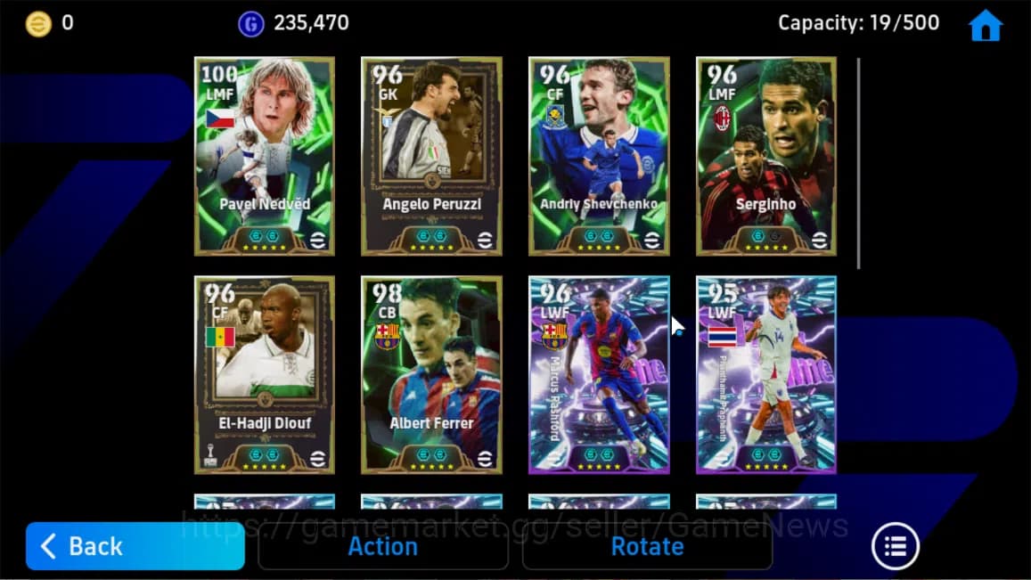 eFootball Accounts Mobile|Eden Hazard(PhenomenalPass),Andry Shevchenk image 5