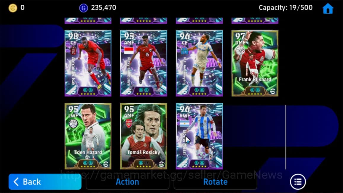 eFootball Accounts Mobile|Eden Hazard(PhenomenalPass),Andry Shevchenk image 7