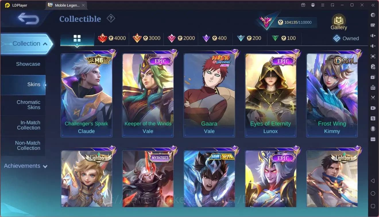 Mobile Legends: Bang Bang Accounts Global|Hero132|Skin 374|Exalted|Prime Claude+Grang image 13