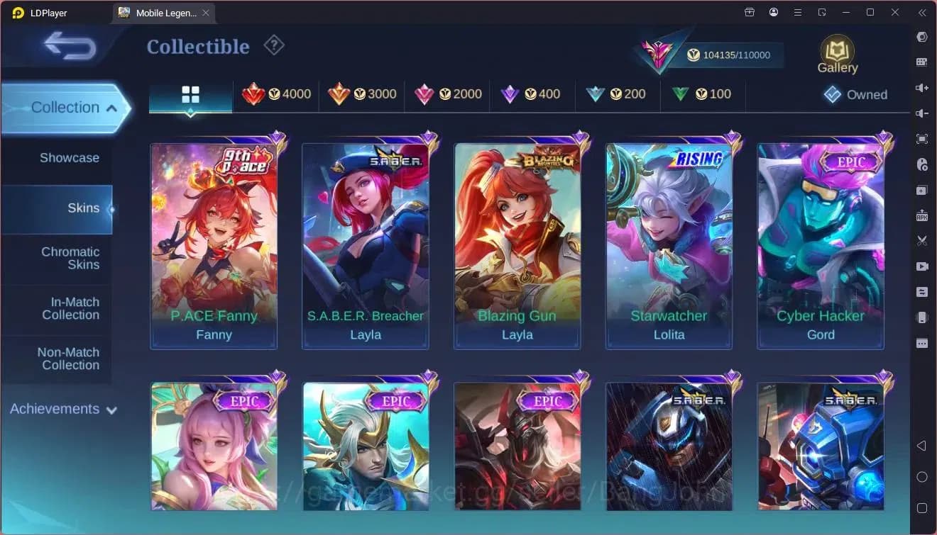 Mobile Legends: Bang Bang Accounts Global|Hero132|Skin 374|Exalted|Prime Claude+Grang image 18