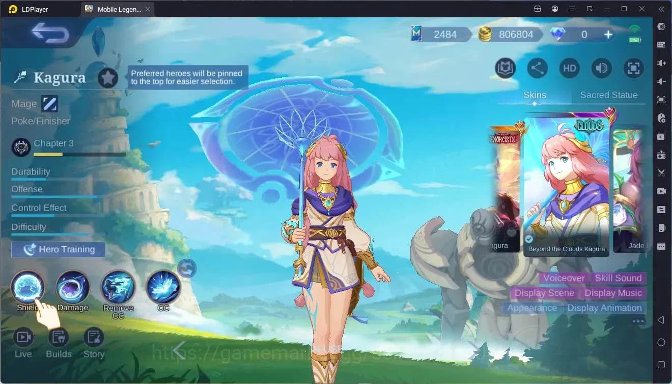 Mobile Legends: Bang Bang Accounts Global|Hero132|Skin 374|Exalted|Prime Claude+Grang image 3
