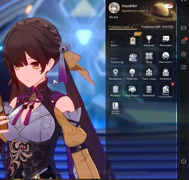 Honkai Star Rail Accounts Asia | TL 6 | 1 Golden Companion Spirit| 1 Limited image 2