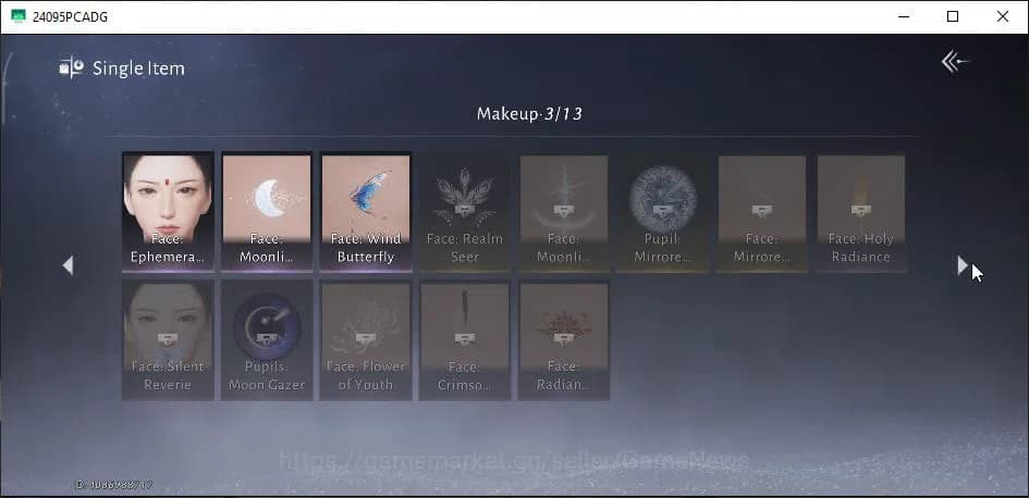 Where Winds Meet Accounts GLOBAL|Lv 91|GS 24K|1,8K Jade|Formaless Disguise S image 12