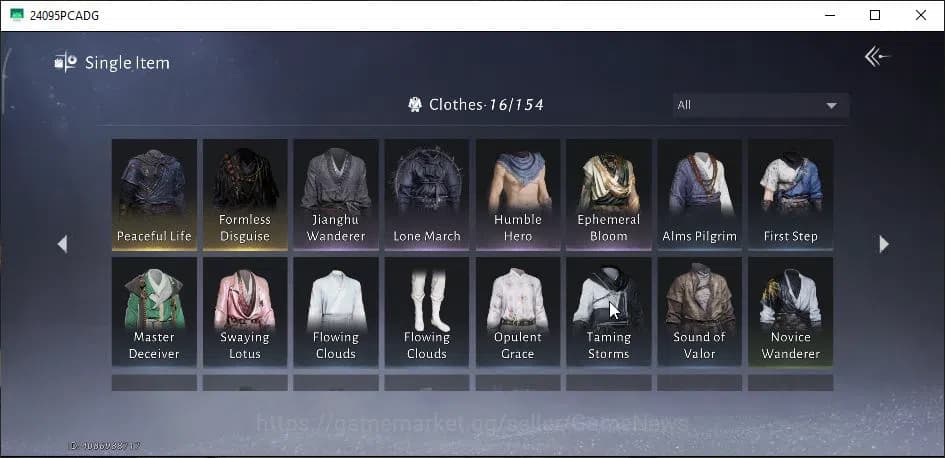 Where Winds Meet Accounts GLOBAL|Lv 91|GS 24K|1,8K Jade|Formaless Disguise S image 17