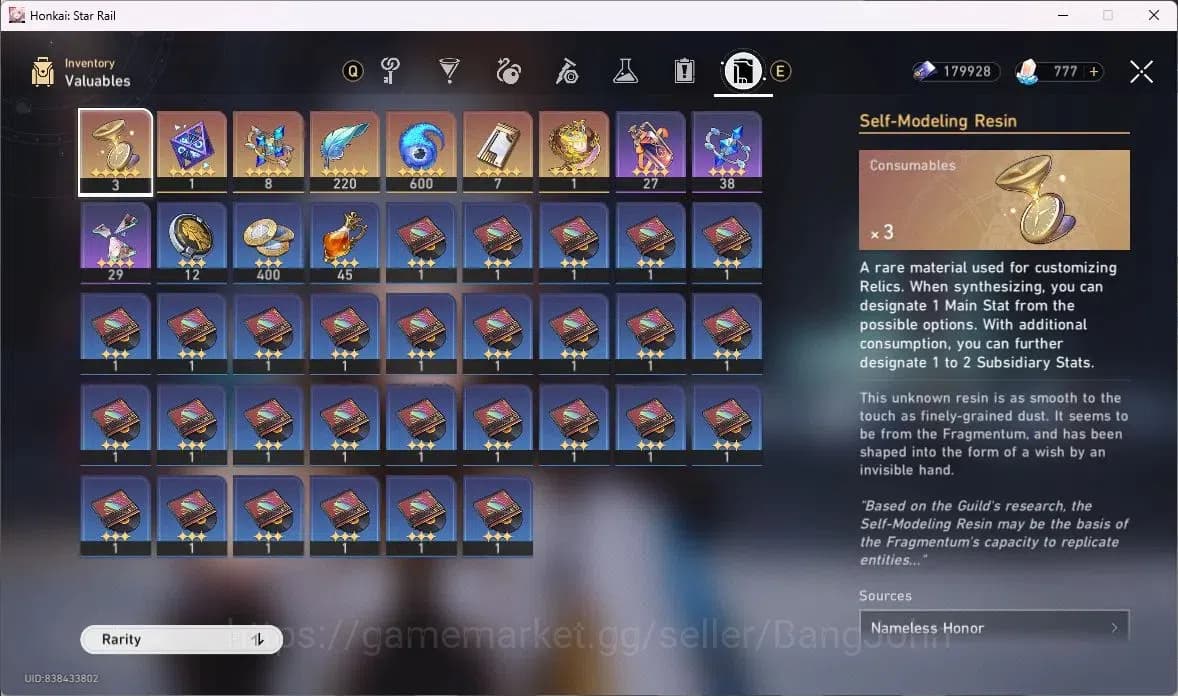 Honkai Star Rail Accounts ASIA | TL 60 | 5 LIMIT | LUOCHA | CERYDRA | PHAINO image 6