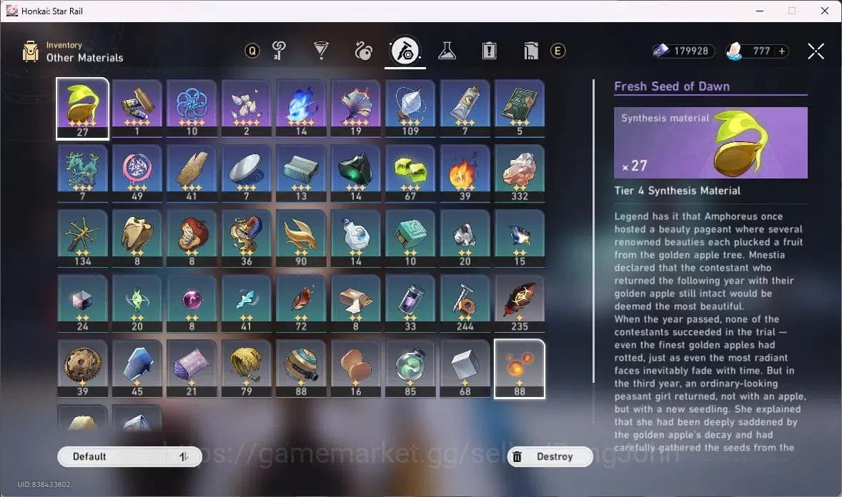 Honkai Star Rail Accounts ASIA | TL 60 | 5 LIMIT | LUOCHA | CERYDRA | PHAINO image 9