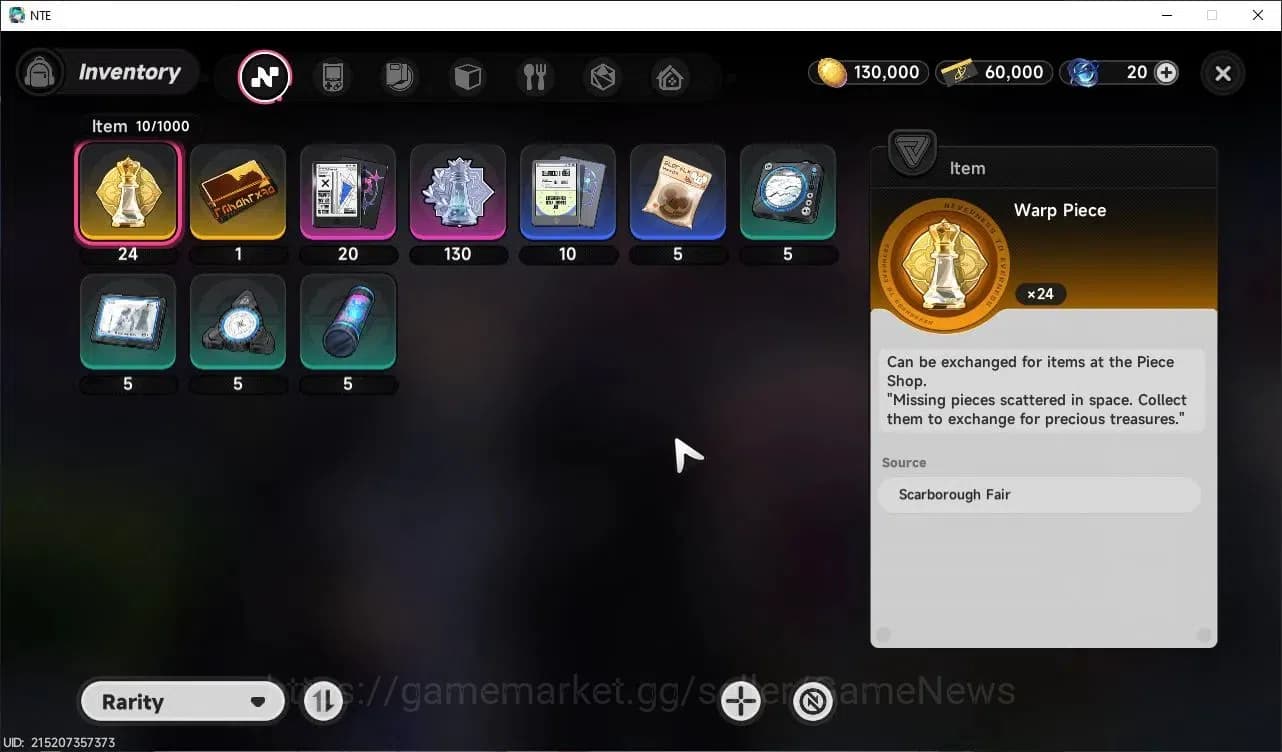 Neverness to Everness Accounts GLOBAL EU|HL 3| 1 SSR Limited Nanally |6 SR [Skia, image 5