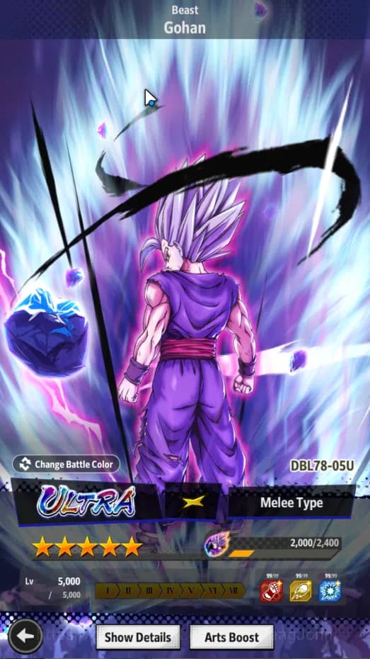 Dragon Ball Legends Accounts Lvl 214 | 388 M Total Power | 7 Ultra | Ultra Goku image 8