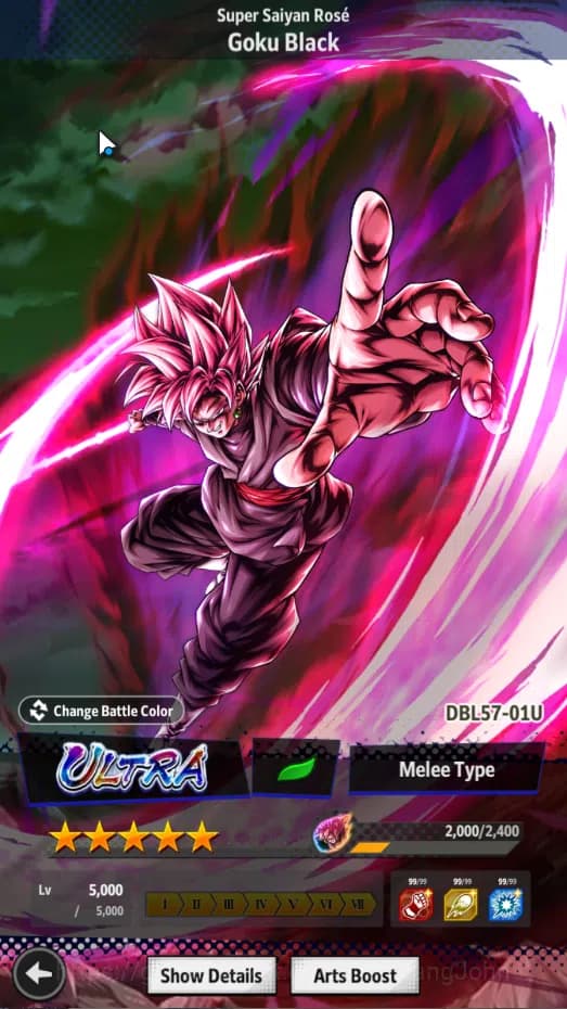 Dragon Ball Legends Accounts Lvl 214 | 388 M Total Power | 7 Ultra | Ultra Goku image 9
