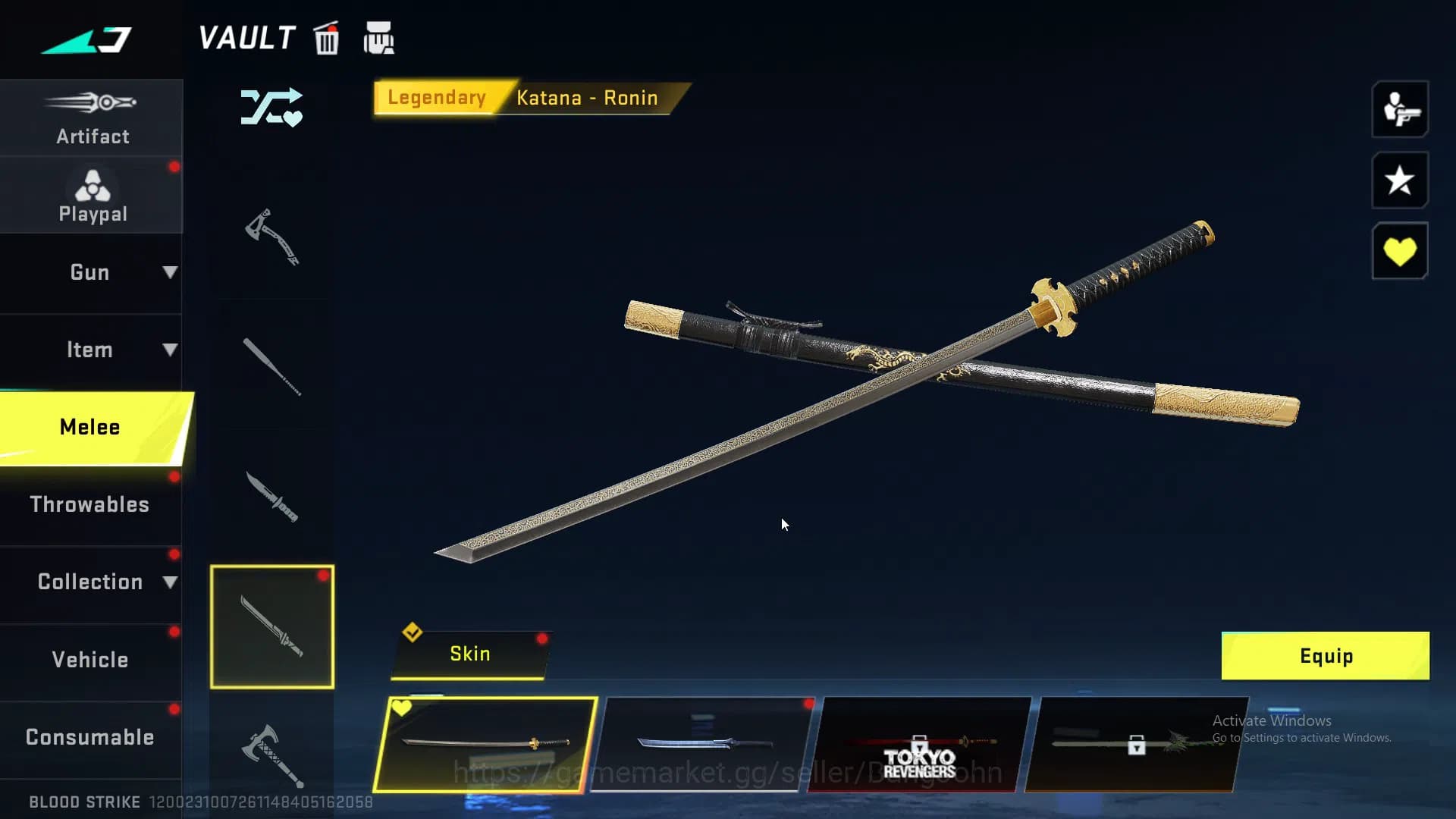 Blood Strike Accounts ASIA| 4 EVA | Limited MP155 Hotblast | 5 ULTRA GUN image 17