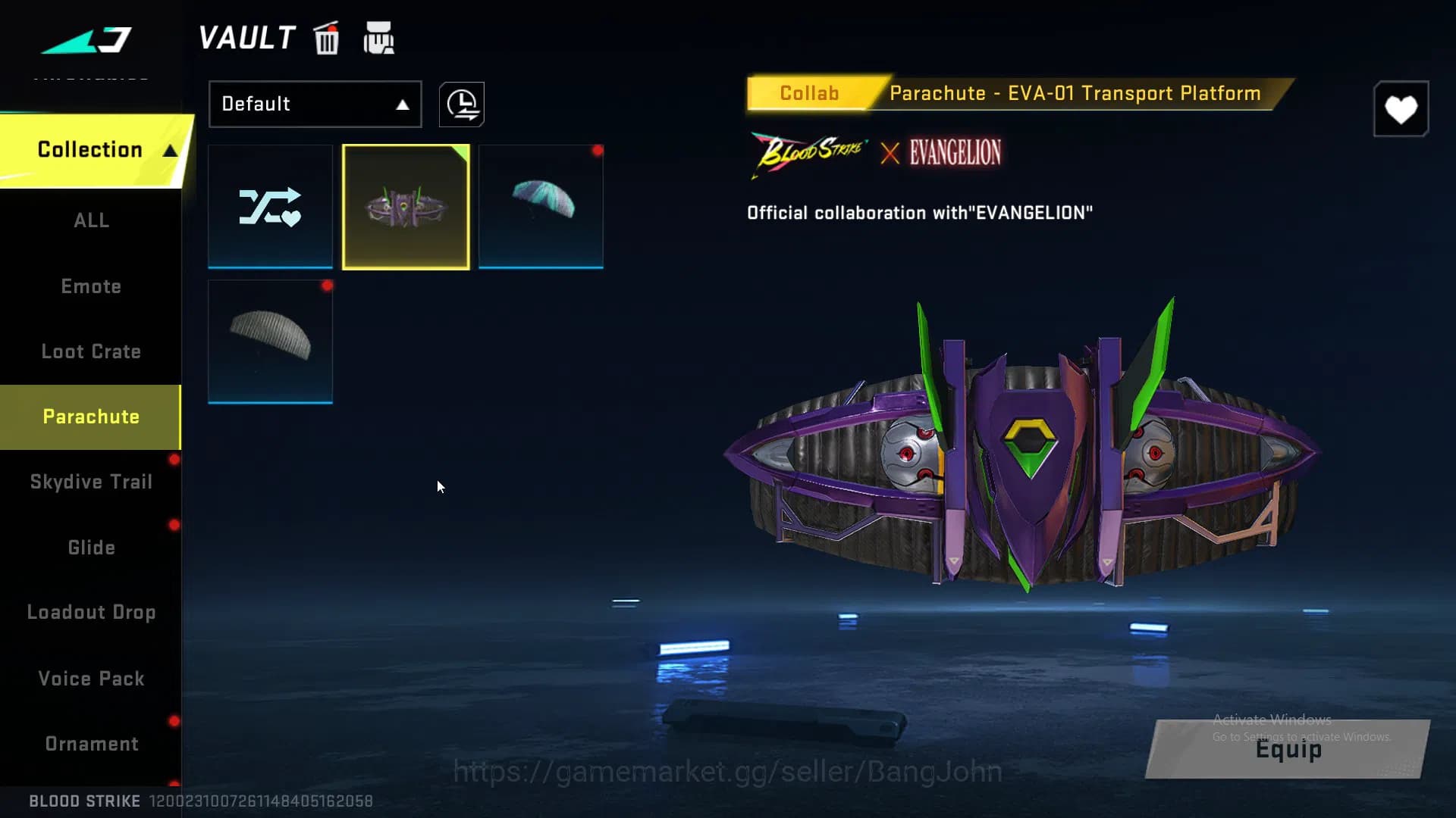 Blood Strike Accounts ASIA| 4 EVA | Limited MP155 Hotblast | 5 ULTRA GUN image 20