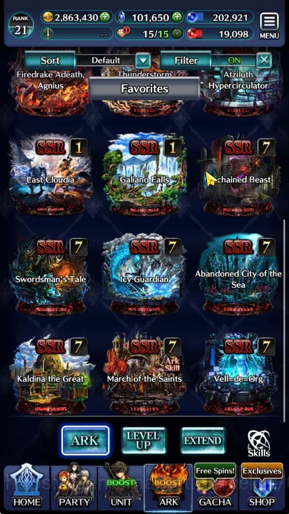 Last Cloudia Accounts GLOBAL|100k Cryst|Collab Slime(Hinata,DragonMilim, image 5