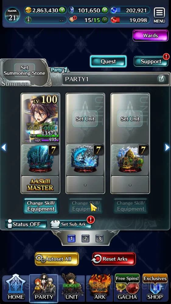 Last Cloudia Accounts GLOBAL|100k Cryst|Collab Slime(Hinata,DragonMilim, image 6