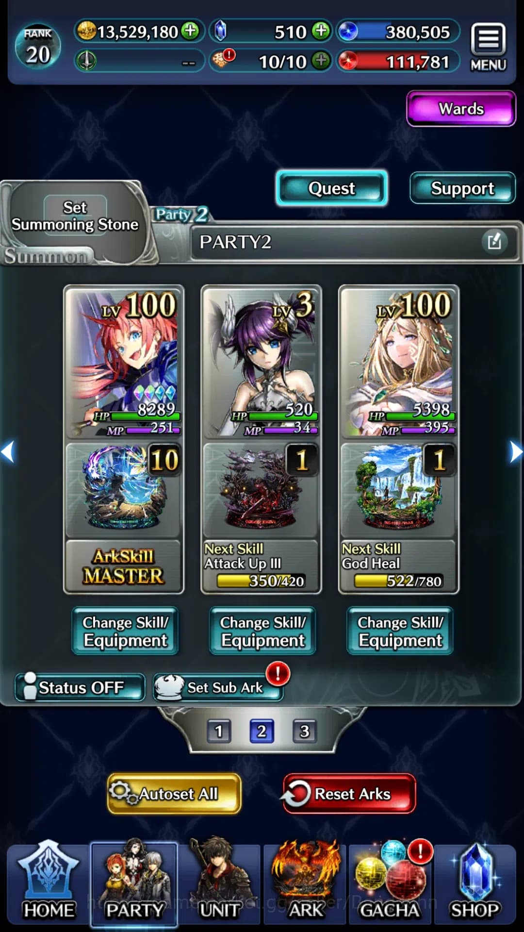 Last Cloudia Accounts Global|Rank 20|Collab (DragonoidMilim,Vergil,Nero) image 5