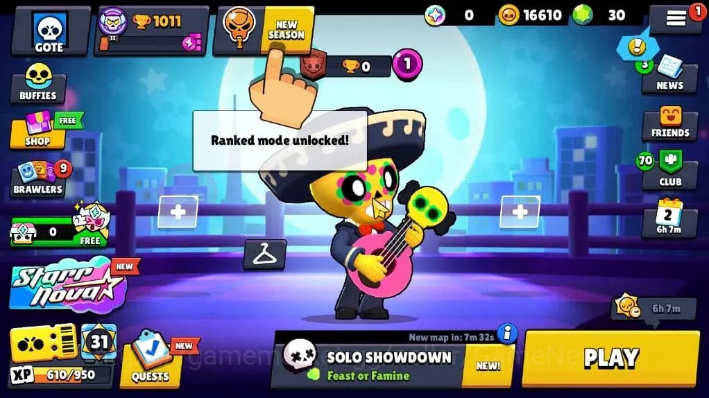 Brawl Stars Accounts 1011 Trophy|13 Brawler |7 Spray 2 Starr Patrol|7K image 1