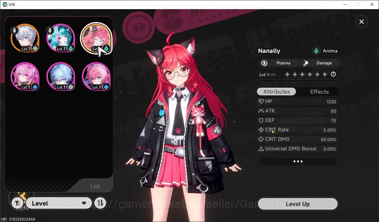 Neverness to Everness Accounts GLOBAL SEA|HL 3| 1 SSR Limited Nanally |4 SR Aurel image 1