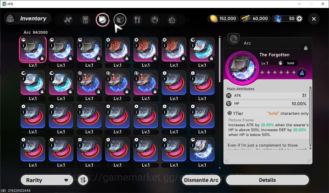 Neverness to Everness Accounts GLOBAL SEA|HL 3| 1 SSR Limited Nanally |4 SR Aurel image 8