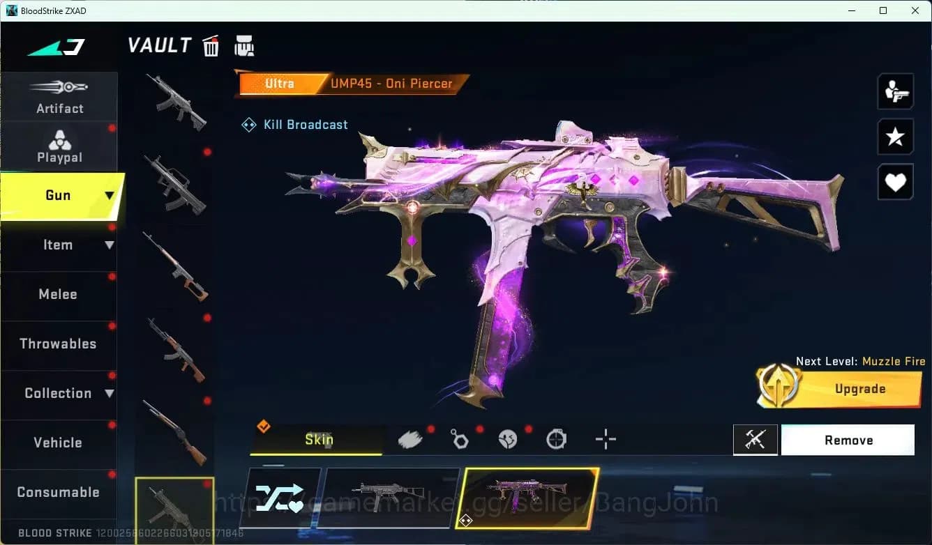 Blood Strike Accounts ASIA| 1 EVO: FAL-Evolved Draco Lv2|2 AOT,EVA|1 ULT image 3