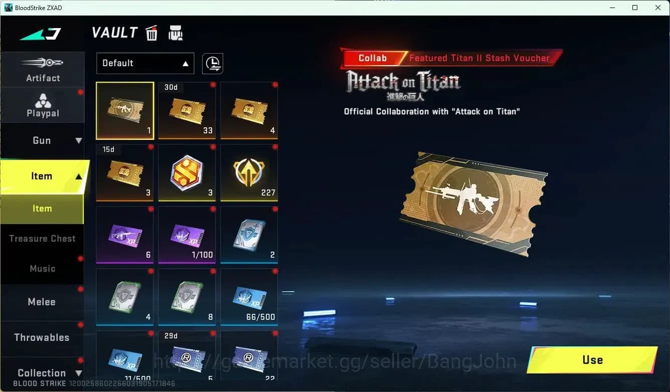 Blood Strike Accounts ASIA| 1 EVO: FAL-Evolved Draco Lv2|2 AOT,EVA|1 ULT image 8
