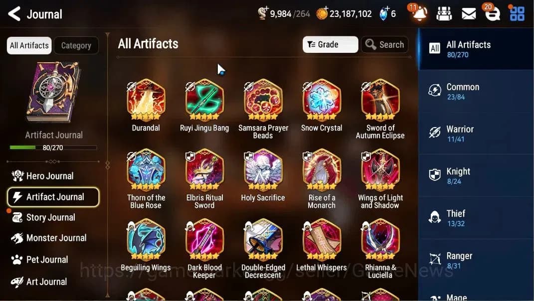 Epic Seven Accounts GLOBAL Unverif|NewEra|10 ML(LOT Scales,BArunka,BMH image 8