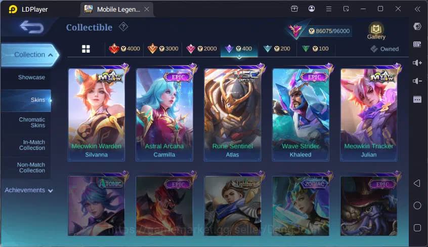 Mobile Legends: Bang Bang Accounts GLOBAL|Hero 124|Skin 323|Roam Acc|Legend Franco,AS image 11